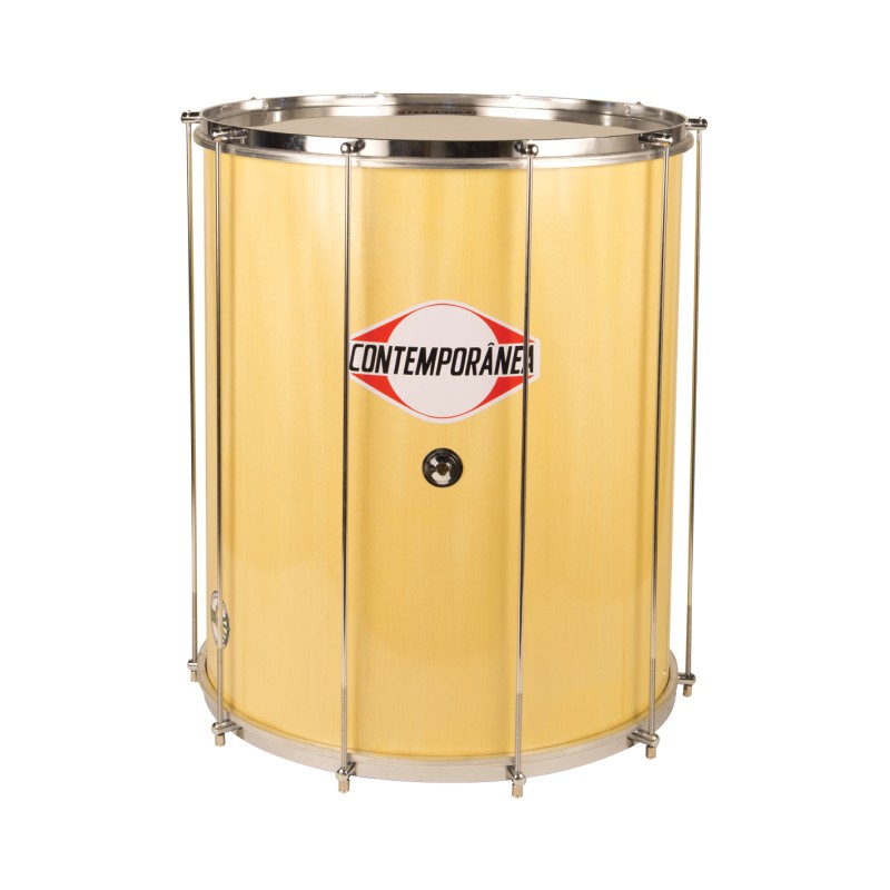 Surdo 20" x 60cm bois vernis - 10 tir. - Pro